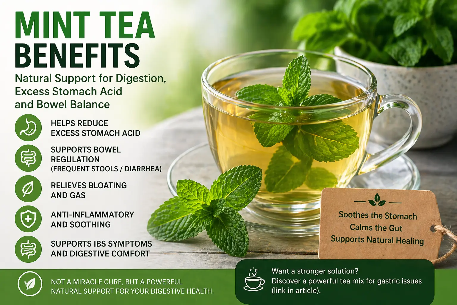 Mint tea benefits