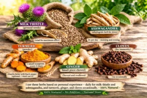 Benefits of Milk Thistle and Ashwagandha
