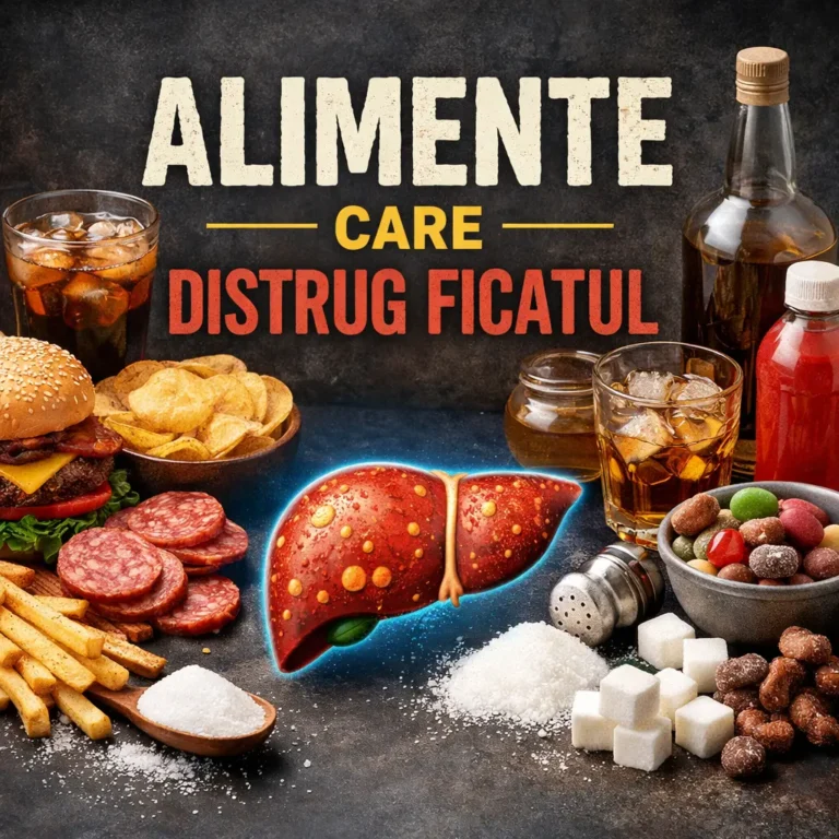 Top 10 alimente care distrug ficatul