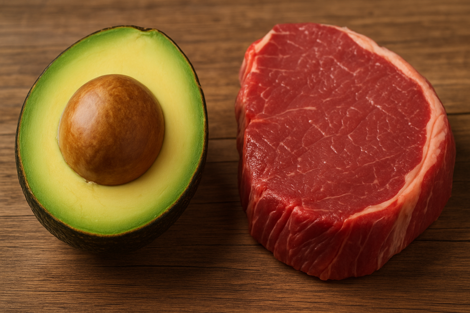 Editorial image illustrating Is Avocado a Healthier Choice Than Meat?